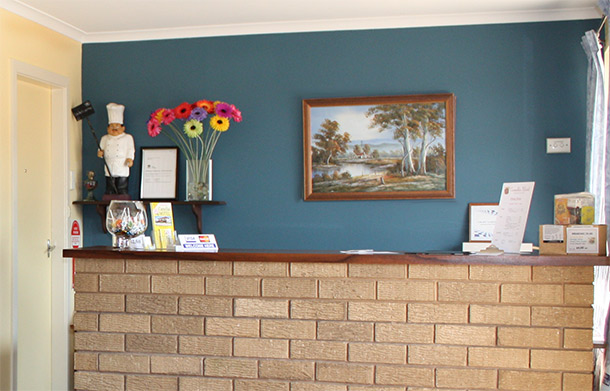 Camellia Motel Reception - Narrandera NSW